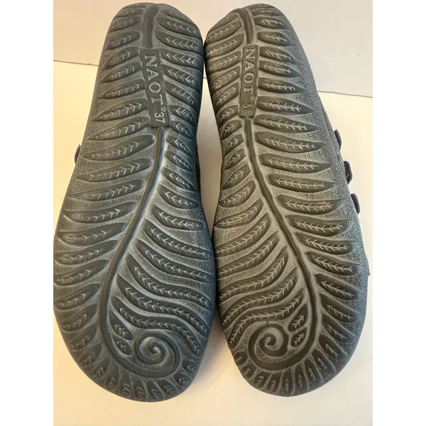 NAOT Mihi Slip On Comfort Shoes Women’s Size 37 (US 6 6.5) Soft Ink Leather NIB - Image 7