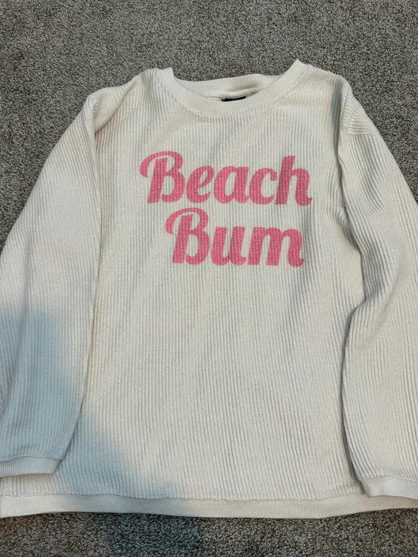 Beach Bum Corded Crew Size M - Image 2
