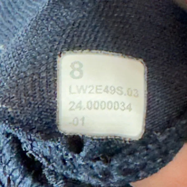 3117 | Lululemon Flow Y Bra Nulu Yoga Sports Bra Navy Blue Women Size 8 - Image 6