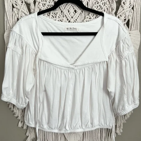 Free People Peasant Blouse - Image 3