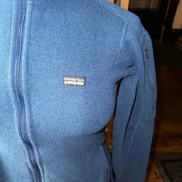 Patagonia blue gorpcore Better Sweater full zip S jacket - Image 3