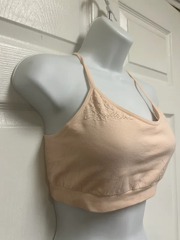 Fabletics Chelsea Apricot Seamless Racerback Bralette - Image 7