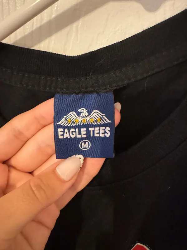 Eagle tees Black Size M - Image 3