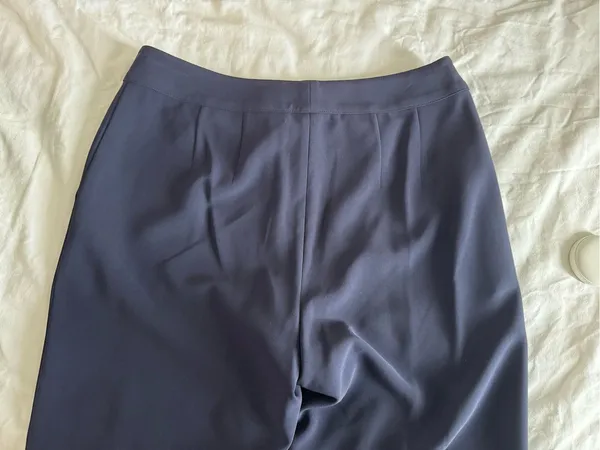 St. John’s Women’s Classic Navy Straight Leg Dress Pants Work US 4 business chic - Image 13