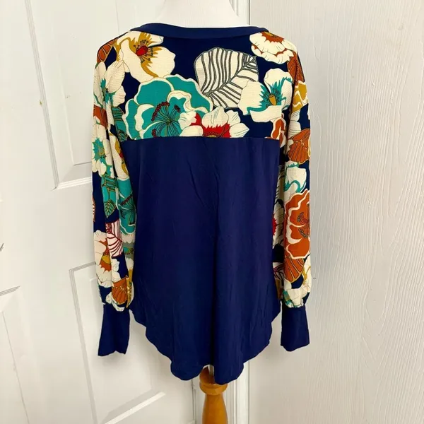 Mai Soli Floral Sleeve Top K2 - Image 6