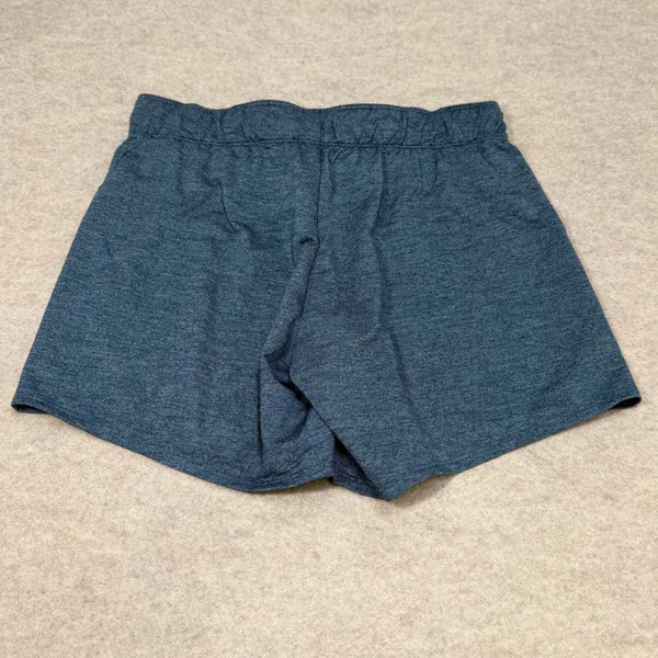 Nike‎ Dri-FIT Womens Blue Teal Heathered Athletic Shorts S Drawstring Activewear - Image 2