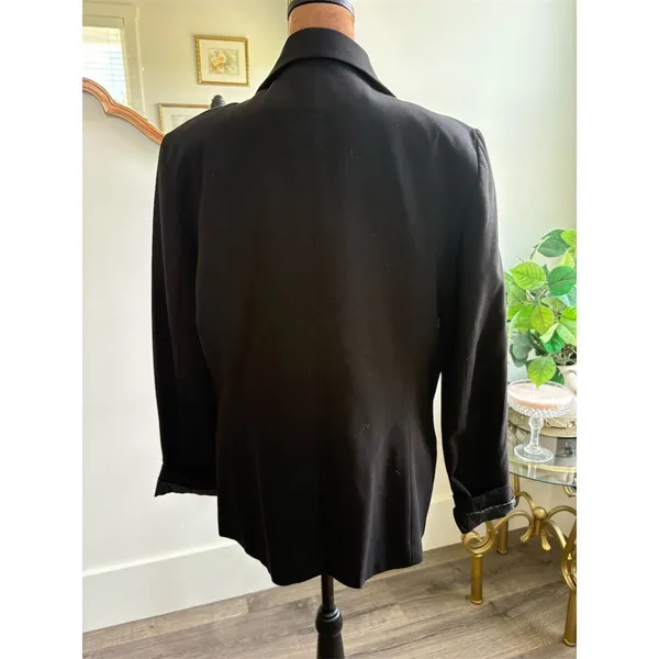 Apostrophe Women's Black Blazer Jacket‎ Size 14 - Image 3