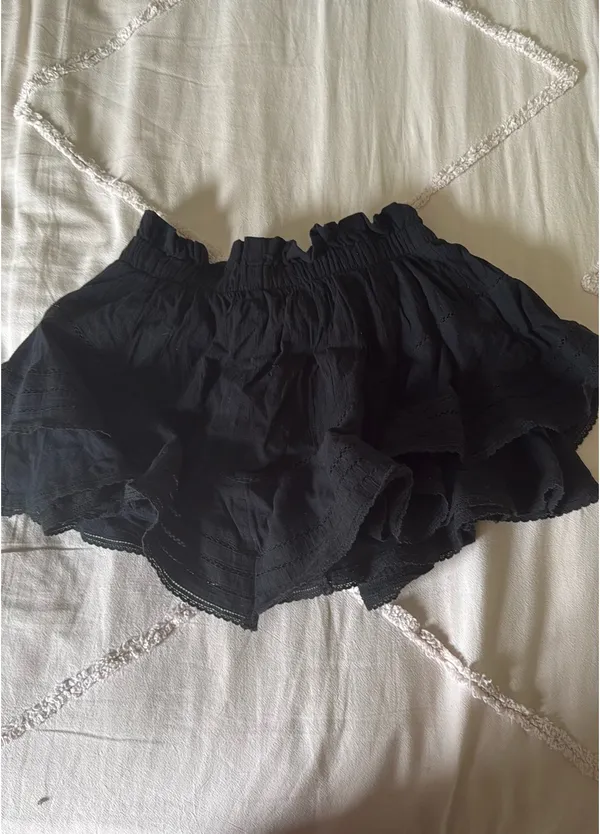Black Aerie Skirt Ruffle - Image 2