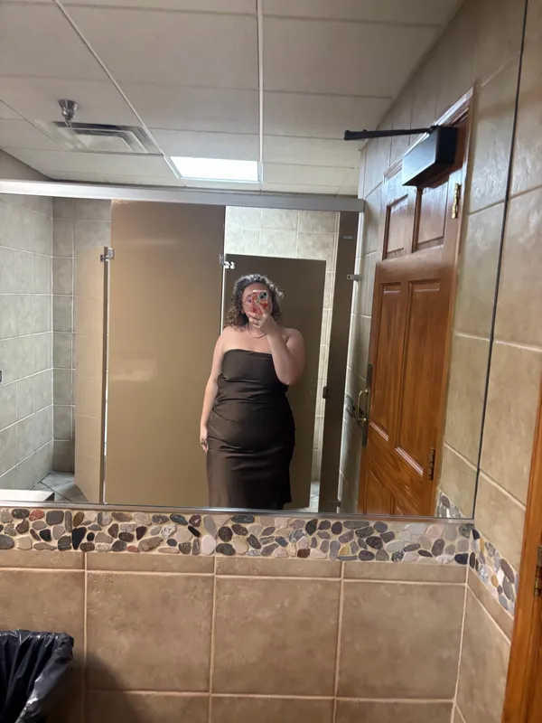 Lulus Dress Brown  - Image 2