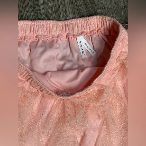 Live 4 Truth Asymmetrical Pink Tulle Skirt - Image 2