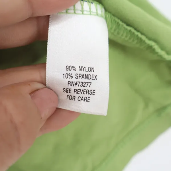 Apt. 9 Essentials Lime Green Crew Neck Short Sleeve Tee Shirt Womens Large L - Image 3