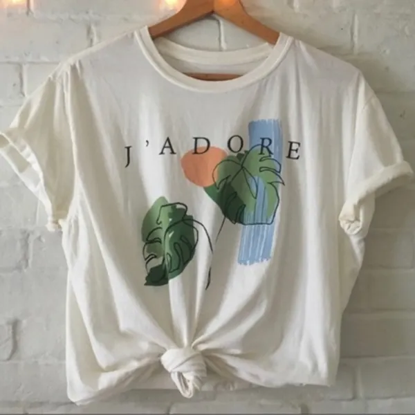 Urban Outfitters J'adore Art Crew-neck Tee - Image 4