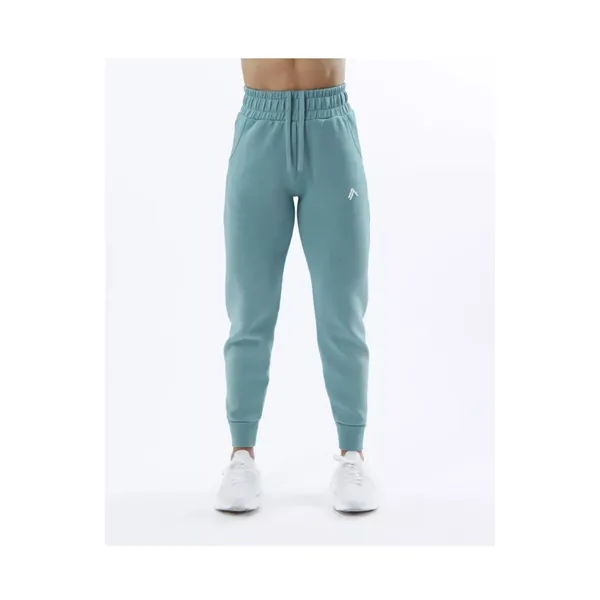 ALPHALETE WOMEN'S ELMTS RELAXED CUFFED JOGGER - Teal , Size Small - Image 3