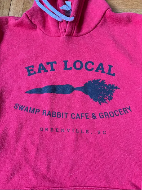 🥕 eat local, ride bikes 🥕 Red Size M - Image 2