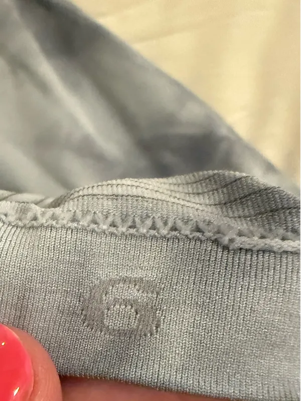 Grey Lululemon Swiftly Short Sleeve - Image 3