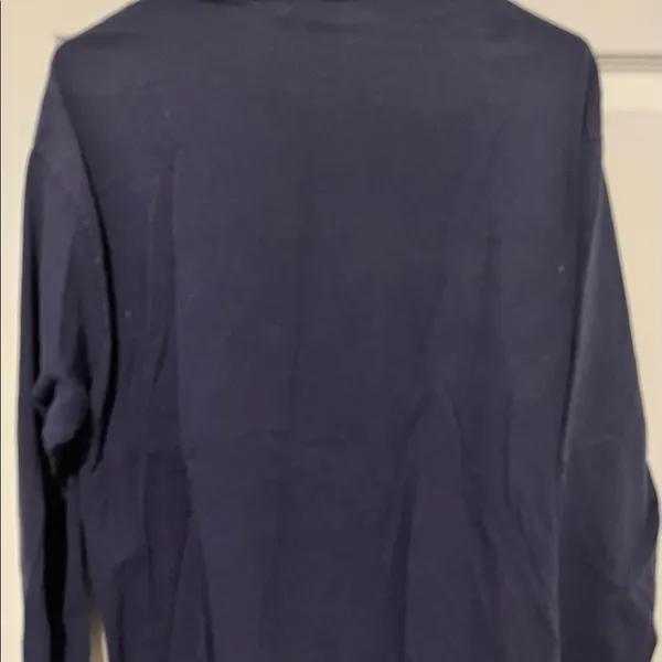 Majestic blue long sleeve yankee shirt in large - Image 4