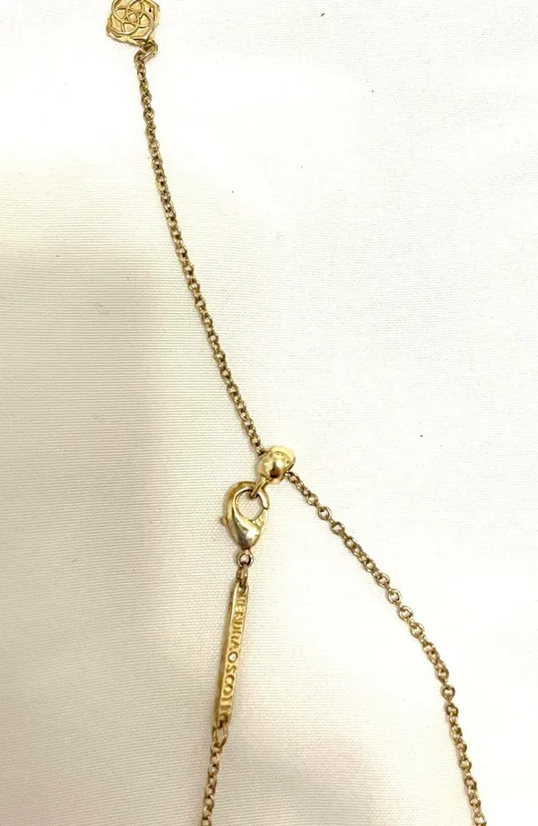 Kendra Scott Reversible G Necklace - Image 3