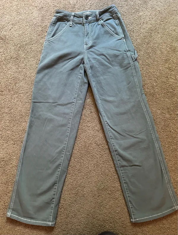 SO high waisted cargo pants Blue Size 25 - Image 5