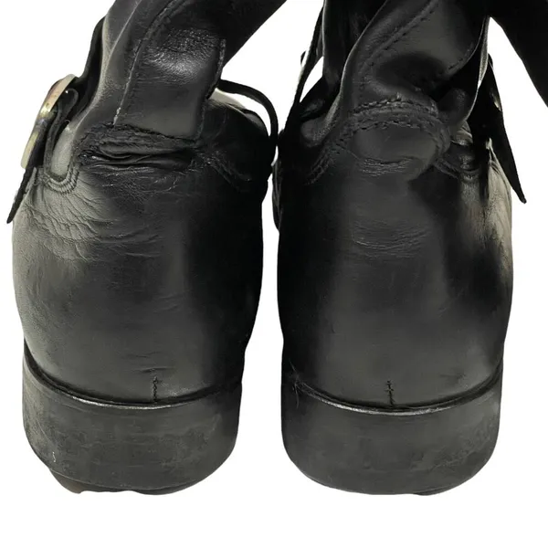 Golden Goose Kate Tall Studded Leather Moto Boots - Black - 38 - Image 5