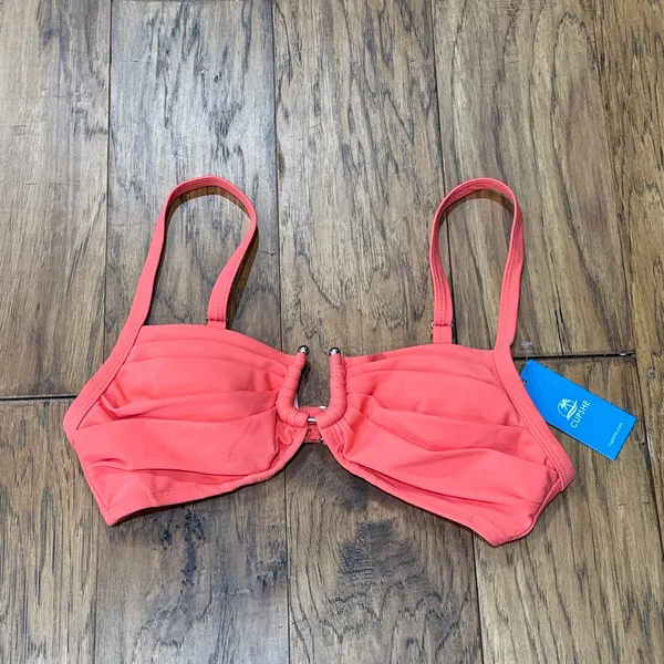 Cupshe NWT Coral high waisted Bikini size S - Image 3