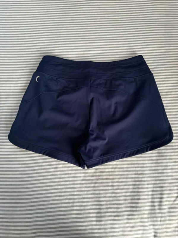 ZYIA Navy Athletic Drawstring Shorts - Image 2