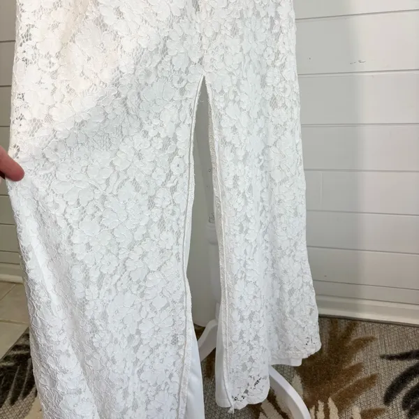 Showpo White Lace Wedding Party Dress‎ Size 10 - Image 7