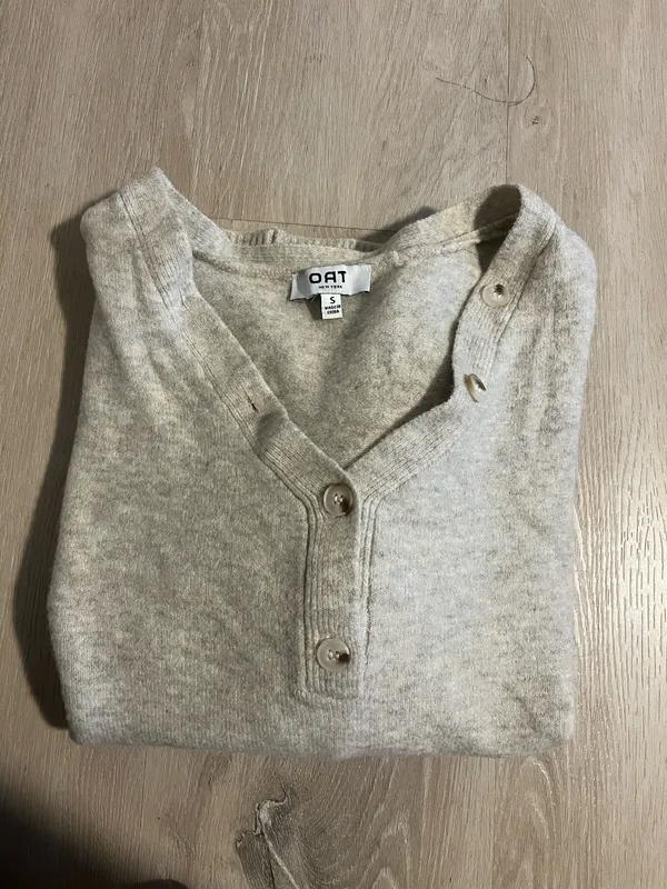 Soft OAT sweater Gray - Image 2