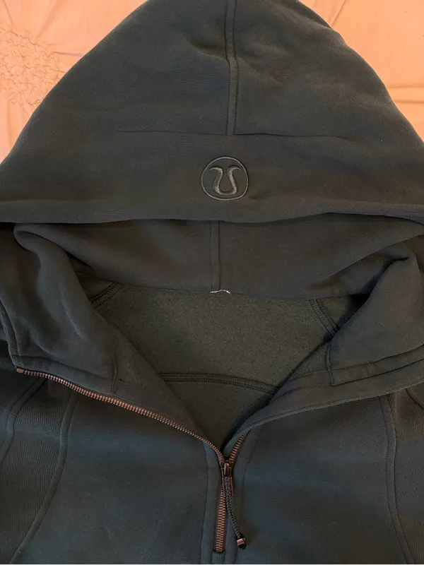 lululemon Scuba Teal Half-Zip Hoodie - Image 2