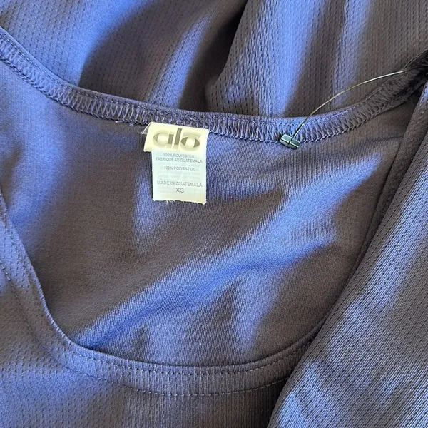 Nwot Alo Navy Relax Fit Tank Top Xs - Image 4