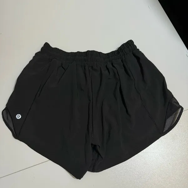 lululemon athletica Black Athletic Running Shorts - Image 2
