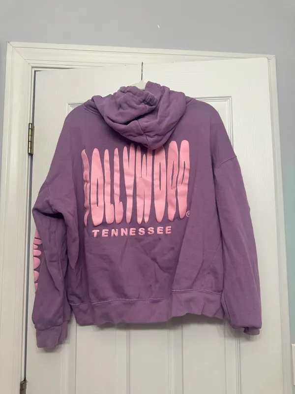 Dolly Parton Dollywood Tennessee Purple Hoodie - Image 3