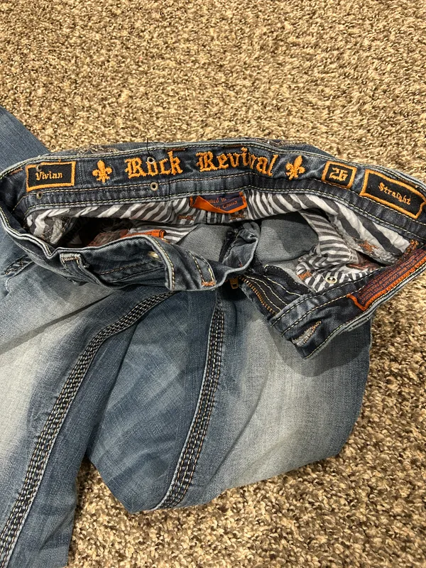 Rock Revival Straight Jean - Image 3