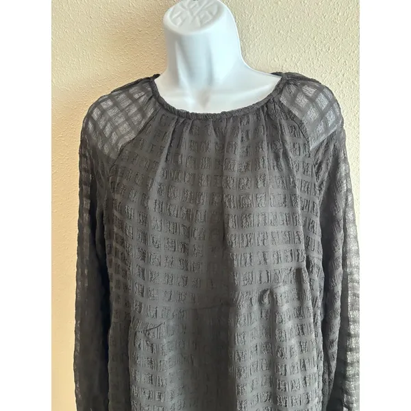 mng by mango dress Black Mini Patterned Size 4‎ Small - Image 4