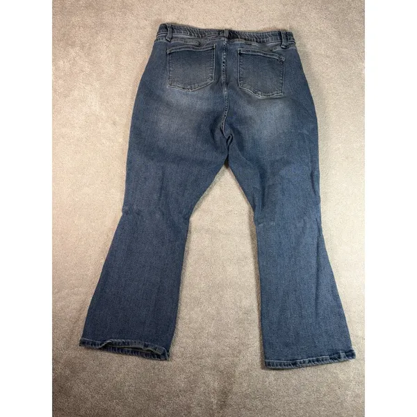 lularoe cropped boot cut jeans womens 36‎ - Image 4