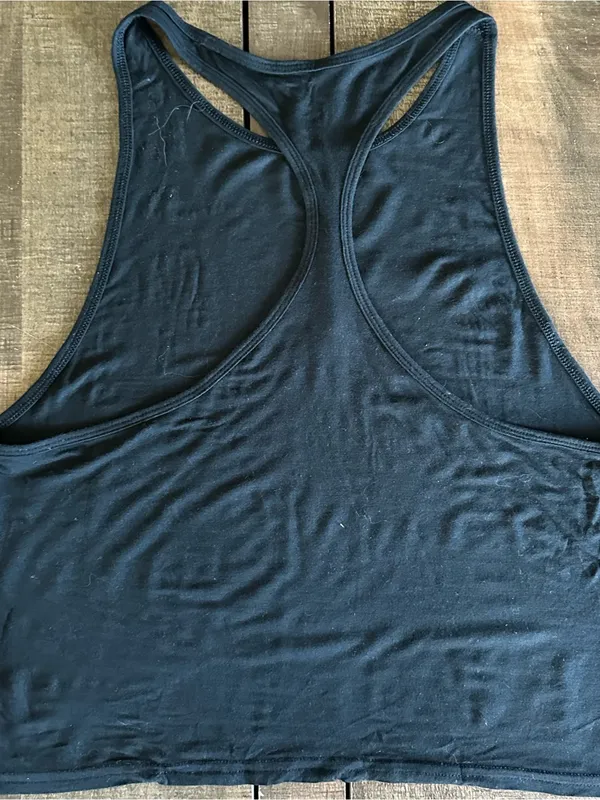OFFLINE by Aerie Black Racerback Athletic Tank Top Women's Medium Workout - Image 8