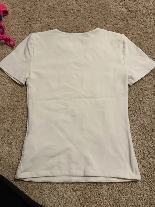 Aritzia Contour Top White xs - Image 2