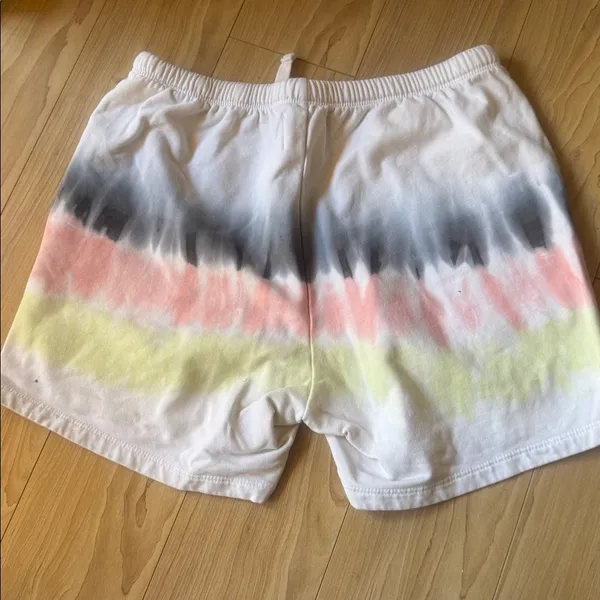Electric & Rose White Lounge Shorts Pink - Image 3