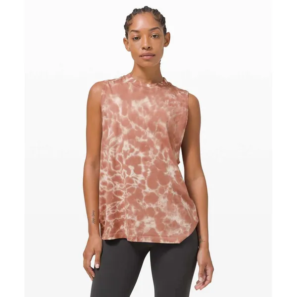 Lululemon‎ All Yours Tank Tie Dye in Marmoleado Tie Dye Ancient Copper W1CTBS 10 - Image 2