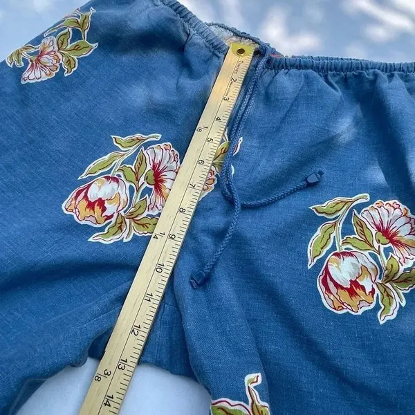 Hearts of Palm size 10 linen blend top and wide leg capris. - Image 9