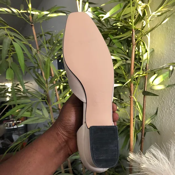 Ros Hommerson VTG Cream beige white t-strap ballet flats mary jane whimsy whimsical #fairycore #balletcore #preppy #schoolgirl 100% Genuine leather Great for a whimsical fairy aesthetic / preppy school girl / office siren core - Image 4