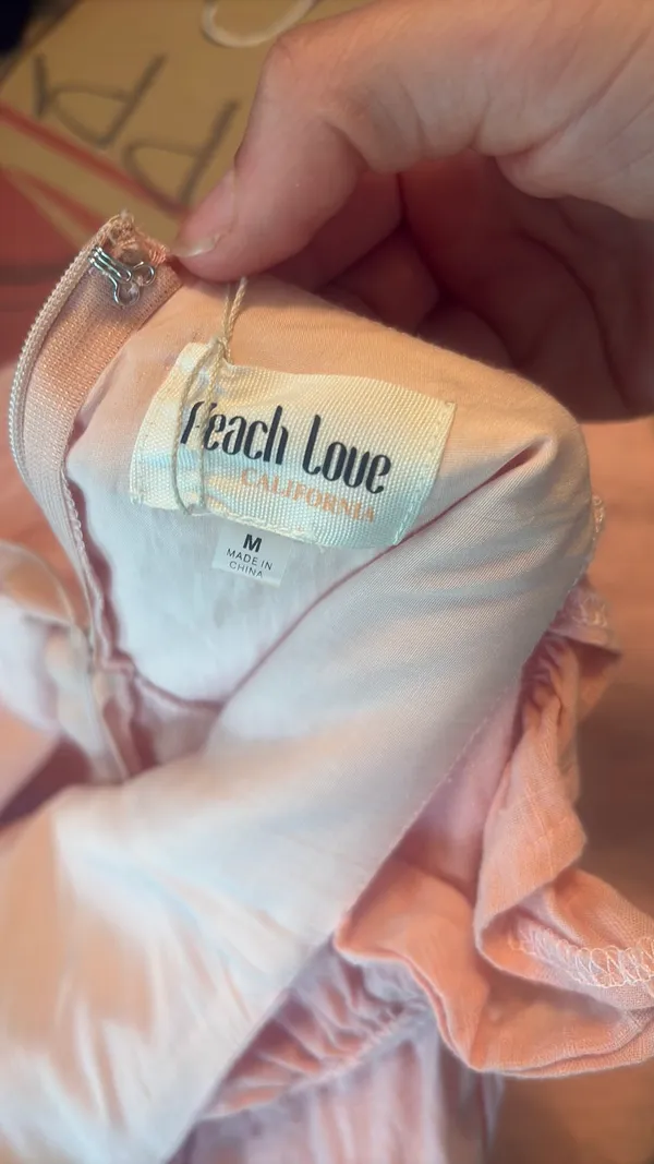 Peach Love California Dress - Image 2