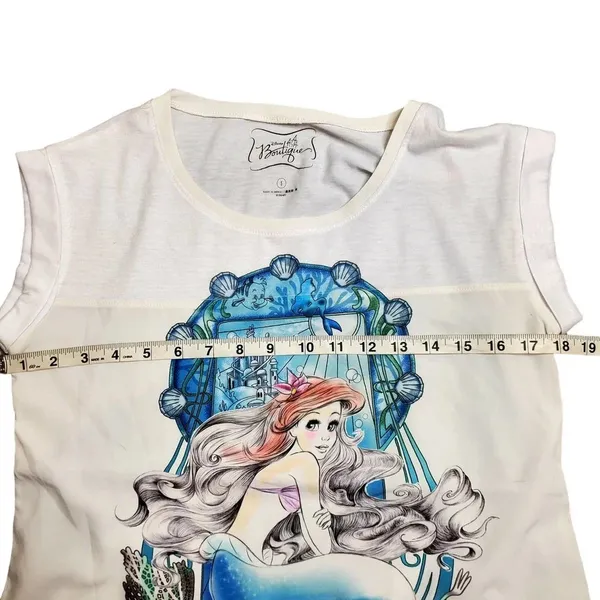 Disney Boutique‎ Little Mermaid T-Shirt - Image 4
