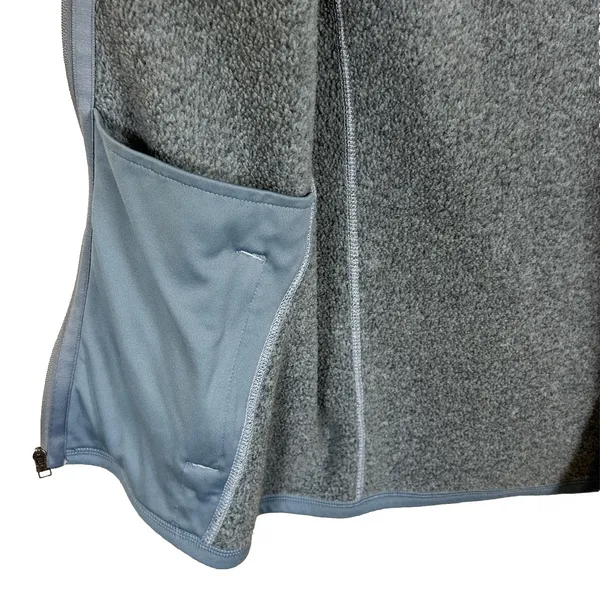 Patagonia Fleece Vest Womens XS Better Sweater Full Zip Hiking Outdoor Gray Blue - Image 4