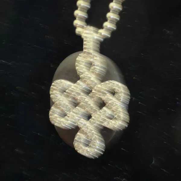 Sterling Silver Dots Chain & Onyx Pendant NWOT - Image 5