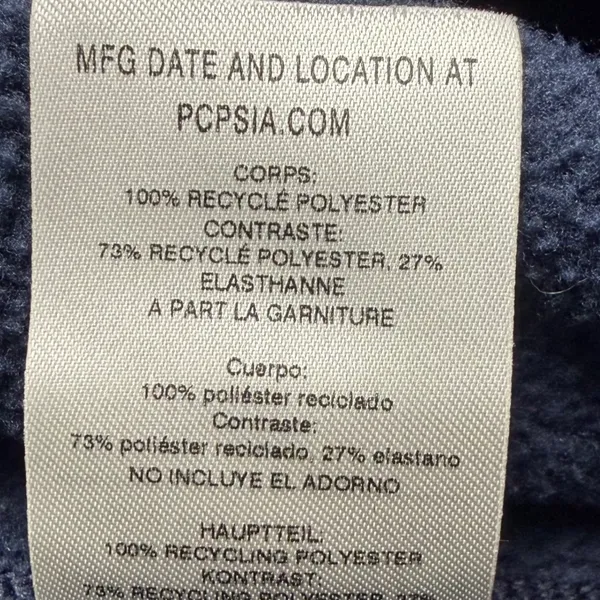 Patagonia Women's Fleece Jumpsuit Small Navy Geometric Cabincore Outdoor Lounge - Image 6