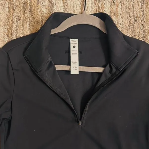 Women’s gold hinge half zip - Image 3