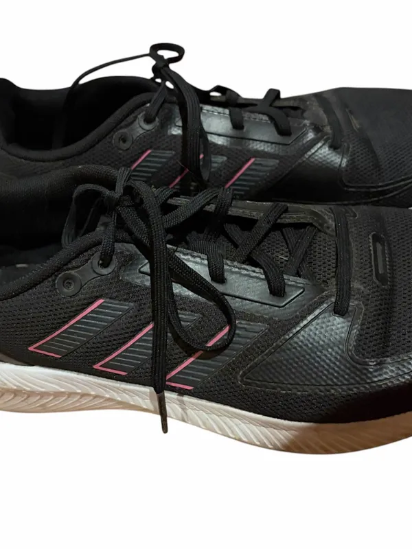 Adidas Runfalcon 2.0 Black Screaming Pink Women’s Size 10 - Image 3