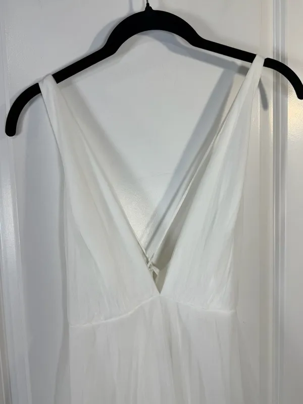 Hello Molly The Only One Maxi Dress White Tulle Size 4 - Image 8