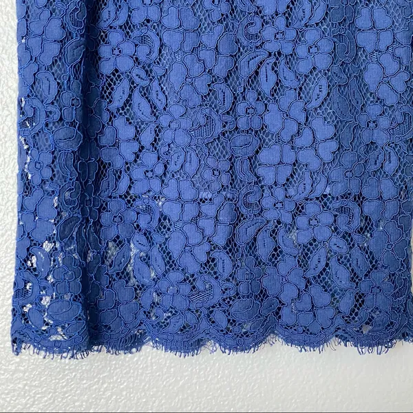 Lulu’s Picture of Perfection Spaghetti Strap Navy Blue Lace Dress Size Small - Image 7