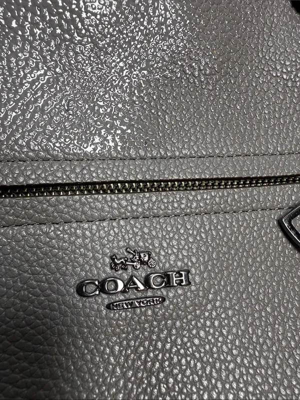 Coach Prairie Leather Satchel Handbag Purse - Image 2